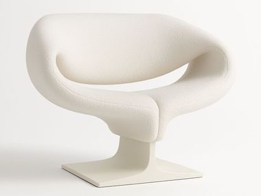 Poltroncina in tessuto con braccioli RIBBON Able