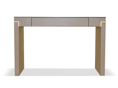 Scrittoio in pelle con cassetti TENET Able