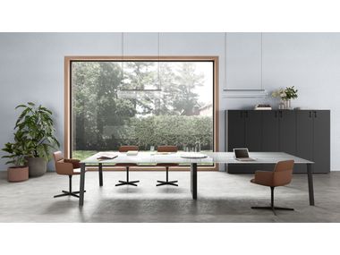 FUNNY - YES Melamine office desk / meeting table By About Office