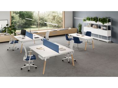 FUNNY - YES Melamine office desk / meeting table By About Office