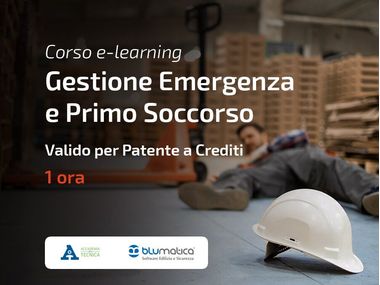 Sicherheit Lehrgang GESTIONE EMERGENZA E PRIMO SOCCORSO Accademia Tecnica