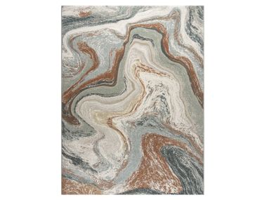 Rectangular patterned rug LAVA Ademi