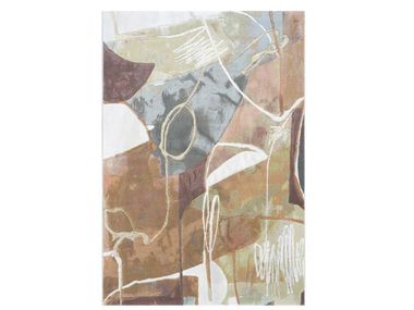 Rectangular patterned rug LAVA Ademi