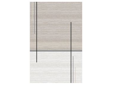 Rectangular patterned rug RING Ademi