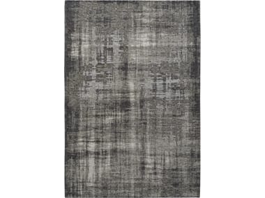 STAR Rectangular solid-color rug By Ademi