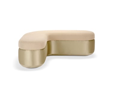 Panca angolare modulare in tessuto METAGRAMMA ANGOLO Adrenalina