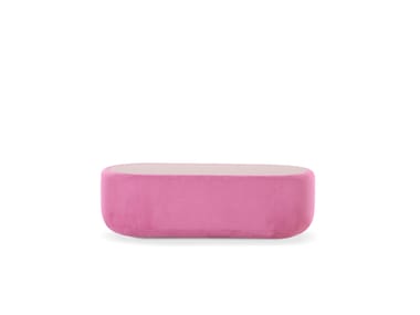 Tavolino basso in tessuto METAGRAMMA T PINK Adrenalina