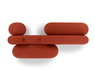 Modular expanded polyurethane sofa NEFELIBATA 8 Adrenalina
