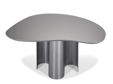 Painted metal table NORTH LIGHT HIGH Adrenalina