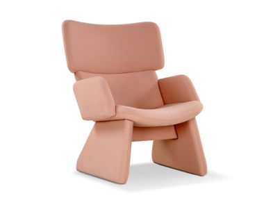 Expanded polyurethane armchair with armrests NUBIA BOG48 Adrenalina