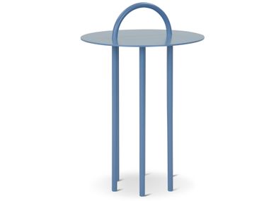 Round metal coffee table OBIQUO HIGH Adrenalina