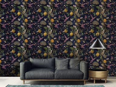 Adriani e Rossi edizioni, LEMONS AND BIRDS Carta da parati in vinile