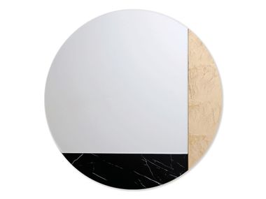 Specchio rotondo da parete BLACK MARBLE Agave