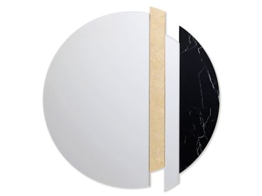 Specchio rotondo da parete GOLDEN SLICE Agave