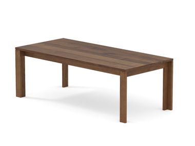 Rectangular solid wood table MAPP Air Division