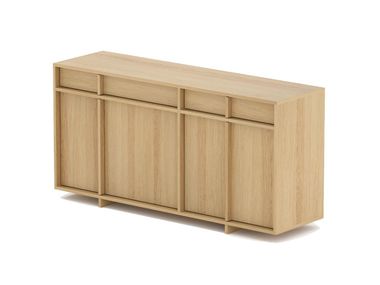 Solid wood sideboard NORTON Air Division