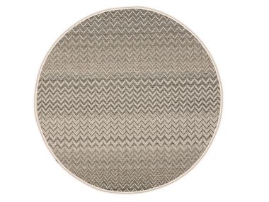 Round polypropylene outdoor rug WAVE Akula Living