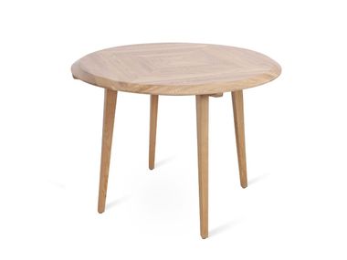 Round wooden table DVOJI Alankaram