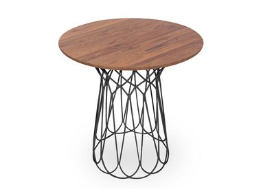 Round wooden table MAAMA Alankaram