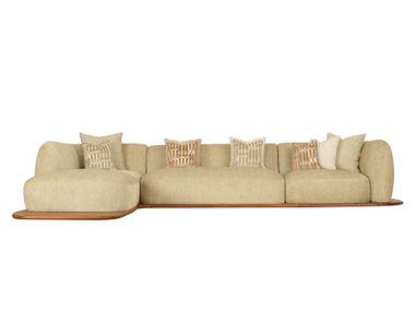 Divano in tessuto con penisola MIZU Alankaram