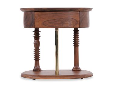 Comodino in teak con cassetto TOHU Alankaram