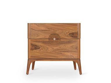 Comodino in teak con cassetti ZEN Alankaram