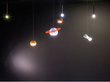 Integrated led pendant lamp SCIAMELED SOLARE Album