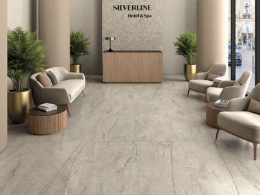 Porcelain stoneware wall/floor tiles with marble effect SILVERLINE Aleluia Ceramics