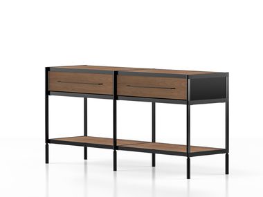 Madia in alluminio e legno SEC_com005 Alias