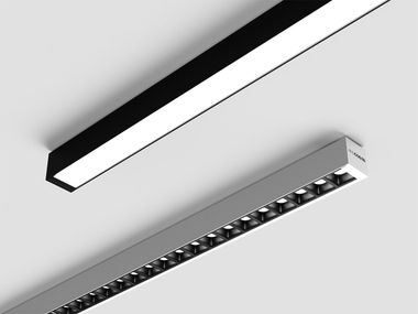 Lampada da soffitto a LED in alluminio DAYTONA LINEAR Andcosta