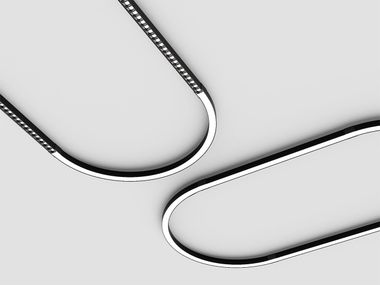 Lampada da soffitto a LED in alluminio DAYTONA OVAL Andcosta