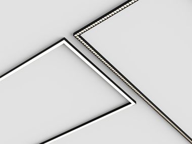 Lampada da soffitto a LED in alluminio DAYTONA RECTANGULAR Andcosta