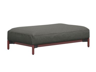 Rectangular fabric garden pouf BREZAL RS2359 Andreu World