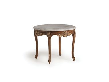Mesa de centro redonda estilo Luís XV MAUPASSANT Angelo Cappellini