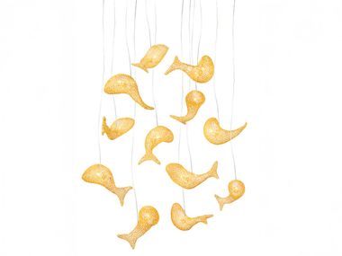 Lampada a sospensione a LED BEJEWELLED FISH Ango