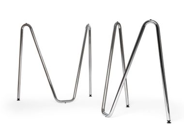 Base per tavoli in acciaio SINUS Antifer