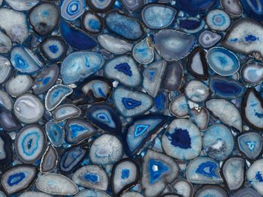 Wandverkleidung aus Naturstein BLUE AGATE Antolini®