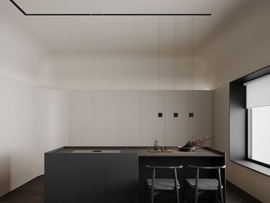 LED recessed track-Light ARTUS UNUS IN LINIAR Apure Lighting