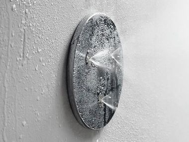 Einbau- Seitenbrause aus verchromtem Messing BJET ROUND Aquademy