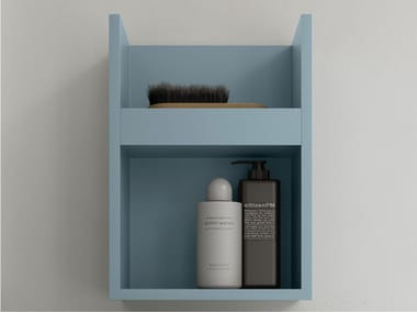 Arcom, FOLD Pensile bagno sospeso in legno