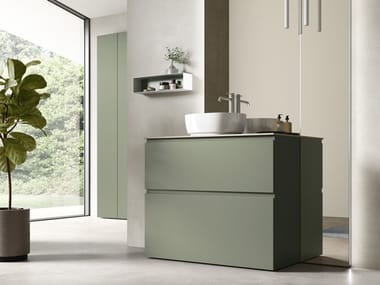 Arcom, SLASH - COMPOSIZIONE 07 Sistema bagno componibile
