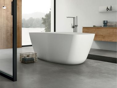 Freestanding Tecnoril® bathtub VICTORIA Arcom