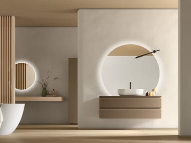 Arcom, VIRGOLA - COMPOSIZIONE 01 Sistema bagno componibile