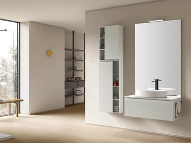 Arcom, VIRGOLA - COMPOSIZIONE 05 Sistema bagno componibile