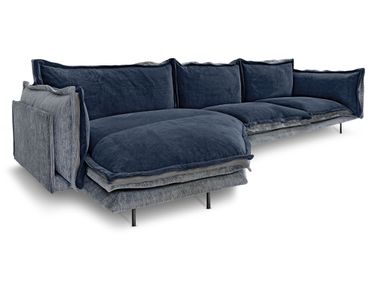 Modulares Sofa aus Stoff mit Récamiere AUTO-REVERSE Arketipo