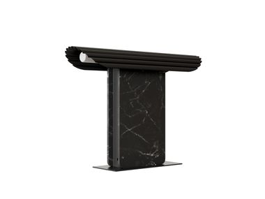 Metal and marble table lamp HOLD Aromas del Campo