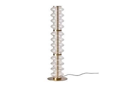 Metal and glass floor lamp VITREE Aromas del Campo