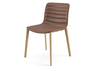 Chaise en cuir CATIFA (RE) 46 Arper