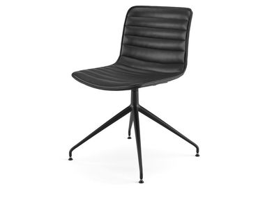 Chaise en cuir avec chevalet CATIFA (RE) 46 Arper