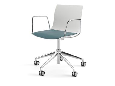 Chaise réglable en hauteur en polypropylène CATIFA (RE) 46 Arper